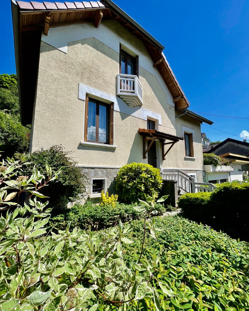 maison aix les bains jardin centre ville